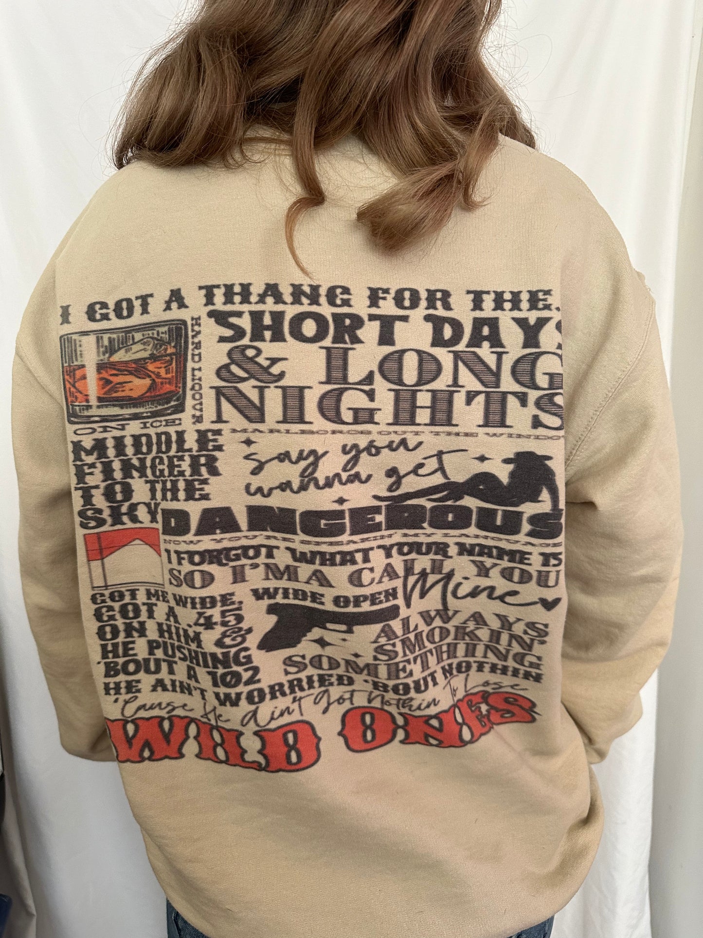 Wild ones inspired sweatshirt