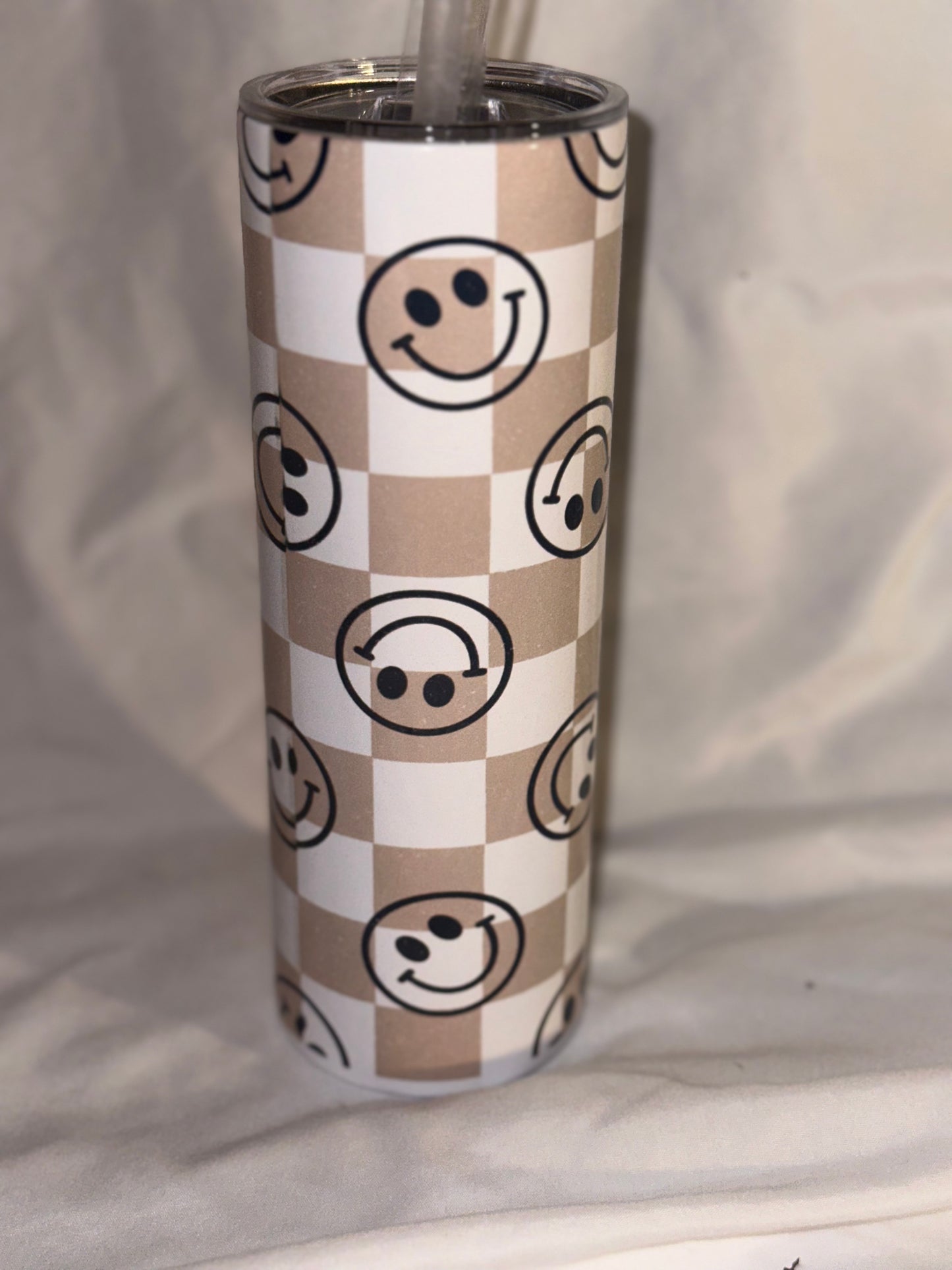 Smiley 20 oz tumbler